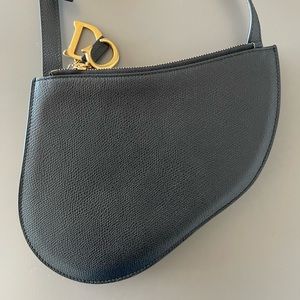 Christian Dior Saddle Triple Zip Crossbody Bag